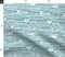 Blue Blues Waves Boats Sea Ocean Lake Hand Painted Boating Beach Boho Costal Chic Teal Small Scale Custom Printed Fabric by Spoonflower Various Fabrics by the Yard or Fat Quarter